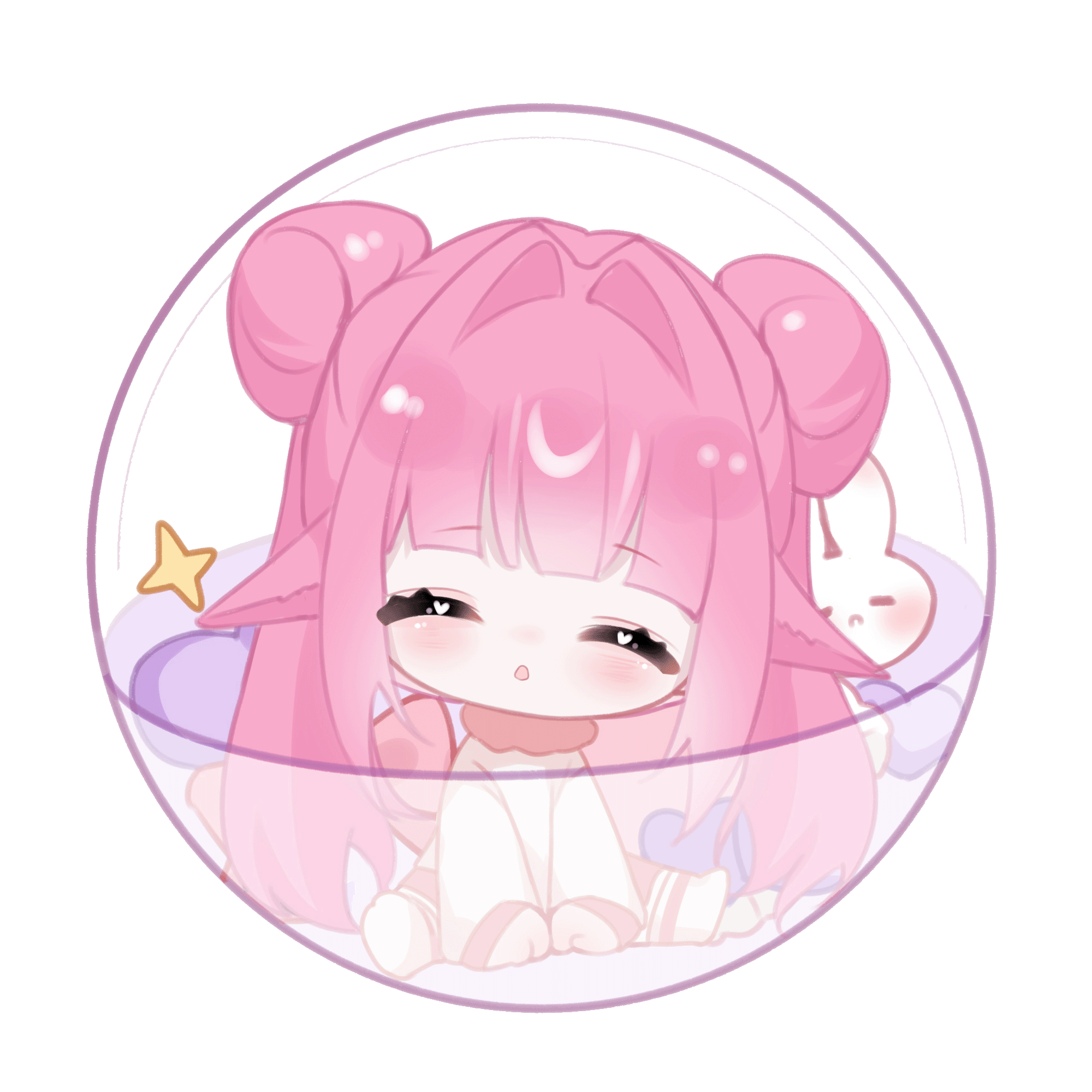mira blink blink in gacha ball ych by nana